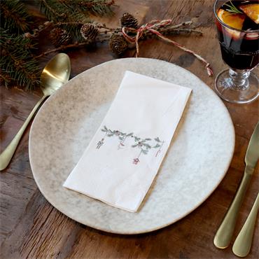 CHRISTMAS GARLAND NAPKIN