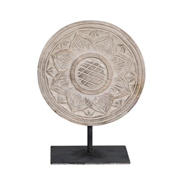 DECOR ON FOOT NATURE H28CM