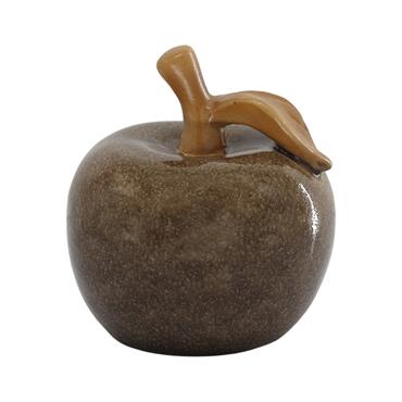 DECORATIVE APPLE COFFEE H9.5CM
