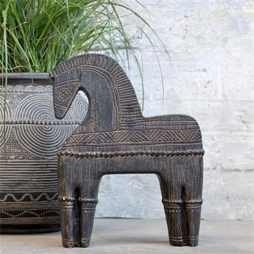 OLD HORSE WITH PATTERN DESIGN