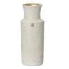 TERRACOTTA VASE OFF WHITE 40CM
