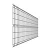 3D FENCE PANEL 1230Hx2500W CLIPS DOUBLE WIRE RAL 7016