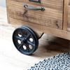 GROCERY COUNTER SIDEBOARD ON WHEELS