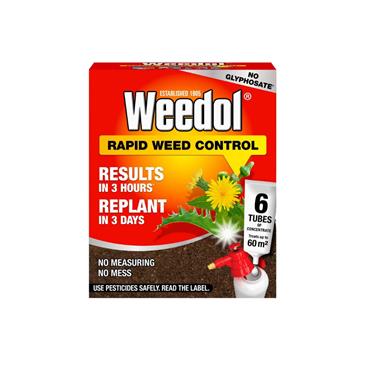 WEEDOL RAPID WEED CONTROL TUBES 6 PACK