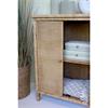 TWO DOOR BRAIDED CABINET