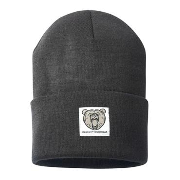 MASCOT KNITTED HAT BLACK