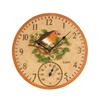ROBIN WALL CLOCK AND THERMOMETER