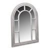 ARCADIA HOME AND GARDEN MIRROR SILVERGRIS