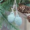 HANGING VELOUR ACORNS