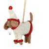 WOOL DOG DECORATION