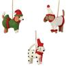 WOOL DOG DECORATION