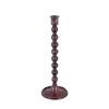 SIGRID CANDLE HOLDER WINE RED