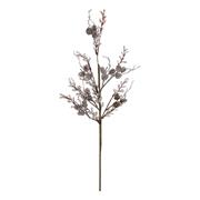 FROST PINECONE BRANCH 72CM