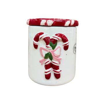 CHRISTMAS STORAGE JAR H13CM