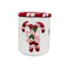 CHRISTMAS STORAGE JAR H13CM