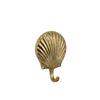 SHELL ANTIQUE BRASS WALL HOOK