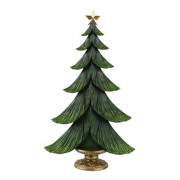 TREE POLYRESIN GREEN 48CM