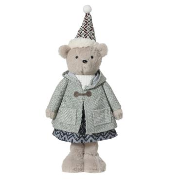 MS BEAR LIGHT GREEN 53CM