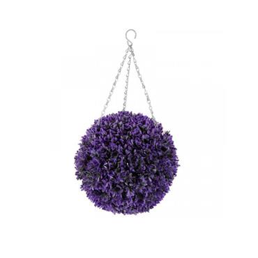 VIVID VIOLET TOPIARY BALL