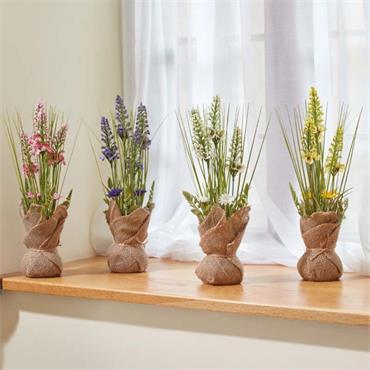 FAUX BOUQUET LUPINETTES