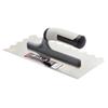 BIMATERIAL HANDLE STAINLESS STEEL ROUND NOTCHED TROWEL