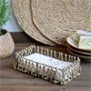 BRAIDED JUTE NAPKIN HOLDER