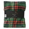 GREEN THROW CHECK PRINT 150X200CM