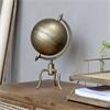 ANTIQUE BRASS DECORATIVE GLOBE H36cm