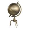 ANTIQUE BRASS DECORATIVE GLOBE H36cm
