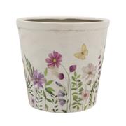 Avignon Planter with floral motif H16