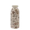 GRENOBLE BOTTLE WITH FLORAL PATTERN H20CM