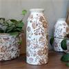 GRENOBLE BOTTLE WITH FLORAL PATTERN H20CM