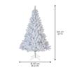 IMPERIAL PINE WHITE XMAS TREE 7FT