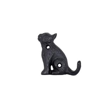 IRON SITTING CAT HOOK