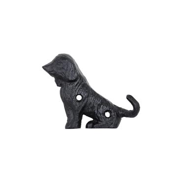 IRON SITTING DOG HOOK