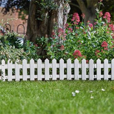 PICKET FENCE WHITE