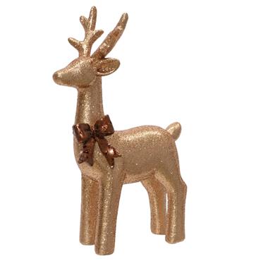 GLITTER REINDEER 21CM