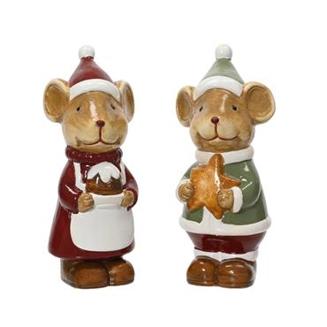 CHRISTMAS MOUSE STANDING