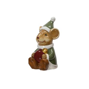 CHRISTMAS MOUSE SITTING
