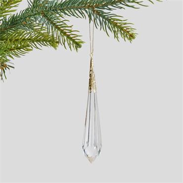 ICICLE ACRYLIC CLEAR H11CM