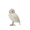 OWL WITH GLITTER H21CM