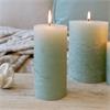 MACON PILLAR CANDLE H15CM RUSTIC GREEN