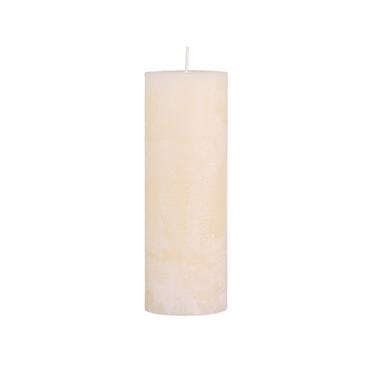 MACON PILLAR CANDLE H20CM RUSTIC CREAM