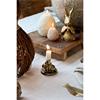 VIENNE PILLAR CANDLE LEAF PATTERN H11cm