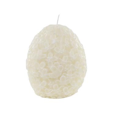 VIENNE PILLAR CANDLE LEAF PATTERN H11cm