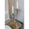 VIRE CANDLESTICK H40CM ANT BRASS