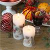 CHRISTMAS SPICE PILLAR CANDLE 14CM