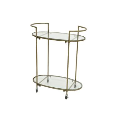 BAR TROLLEY WITH WHEELS
