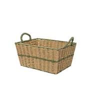 ROSEMARY GREEN RECTANGLE BASKET MEDIUM