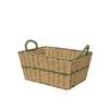 ROSEMARY GREEN RECTANGLE BASKET MEDIUM
